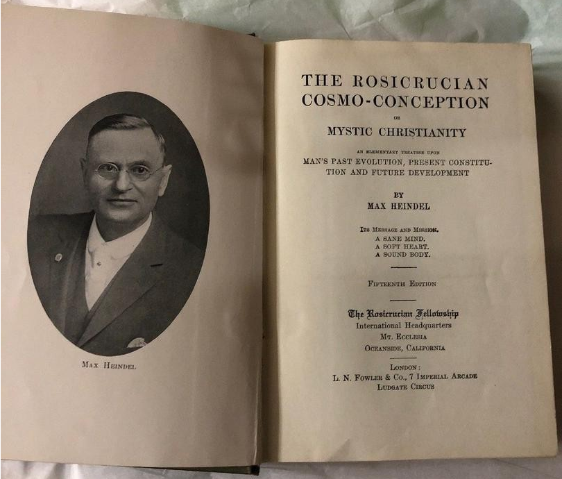 Max Heindel and rosicrucian cosmo-conception